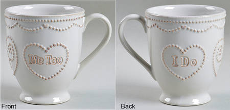 French Perle White Mug