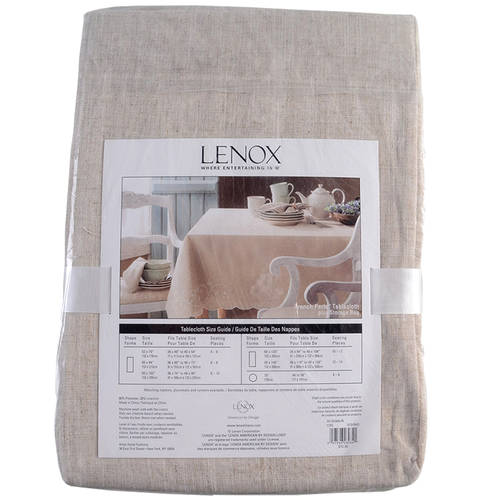 French Perle White 14" X 70" Cloth Table Runner