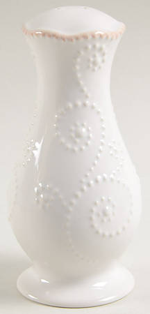 French Perle White Salt Shaker