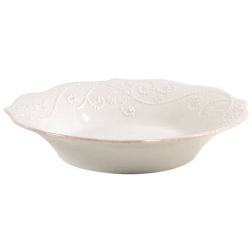 French Perle White 9" Individual Pasta Bowl