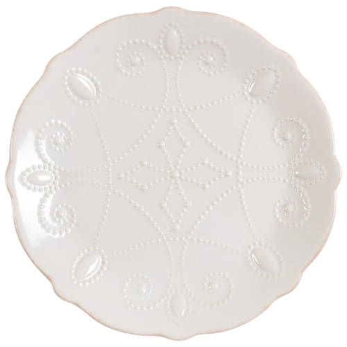 French Perle White Dessert/Pie Plate