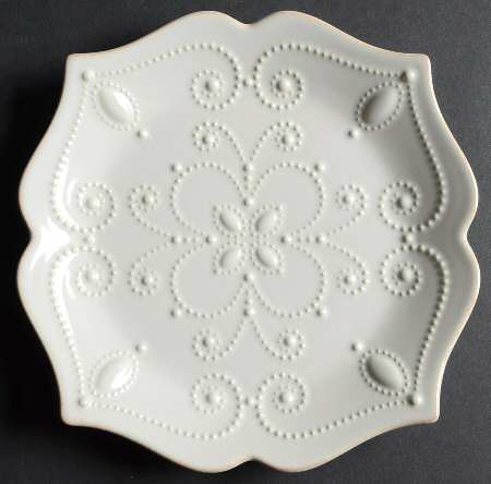 French Perle White Dessert/Pie Plate