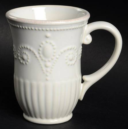 French Perle White Mug