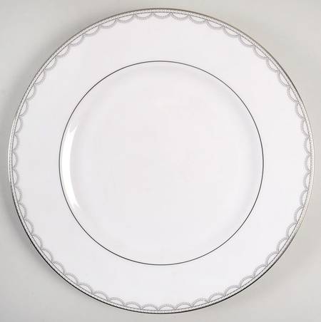 Iced Pirouette Dinner Plate