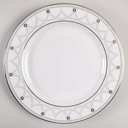 Iced Pirouette Bread & Butter Plate