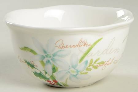Winter Meadow Dessert Bowl