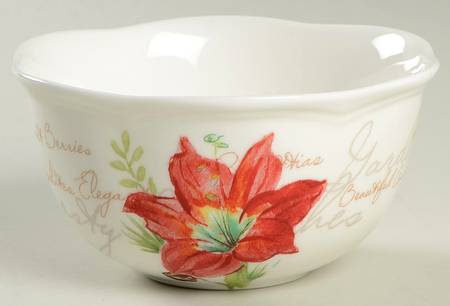 Winter Meadow Dessert Bowl