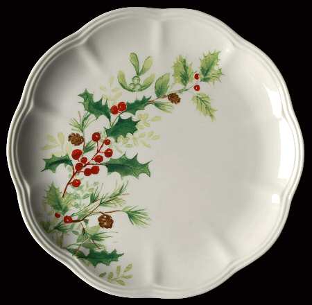 Winter Meadow Accent Luncheon Plate