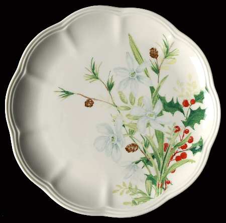 Winter Meadow Accent Luncheon Plate