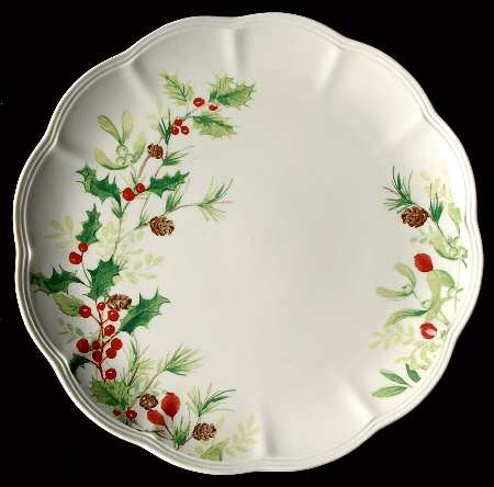 Winter Meadow Dinner Plate