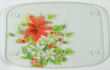 Winter Meadow Glassware Cheeseboard