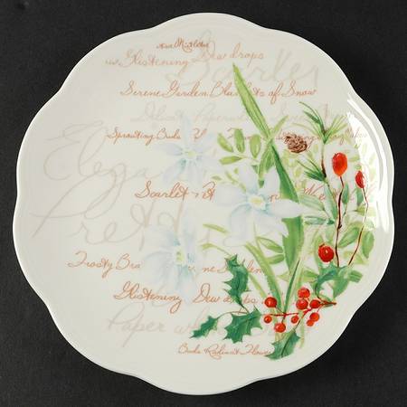 Winter Meadow Dessert/Pie Plate