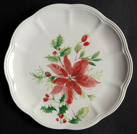 Winter Meadow Accent Luncheon Plate