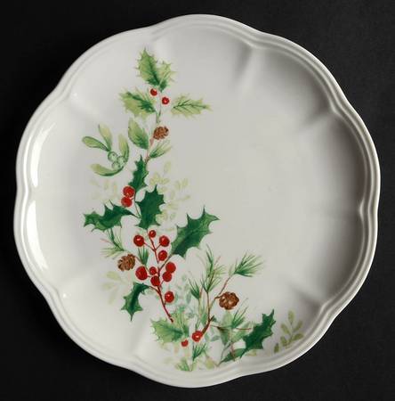 Winter Meadow Accent Luncheon Plate