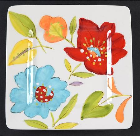 Chloe Square Salad Plate