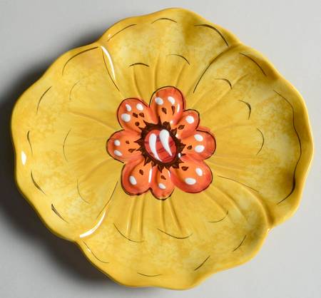 Samantha Figural Salad Plate