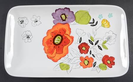 Samantha 13" Rectangular Serving Platter