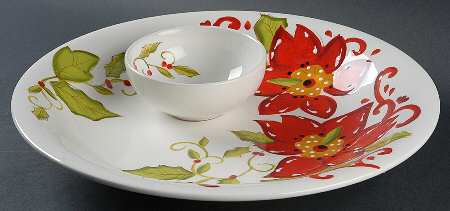 Holiday 1 Piece Chip & Dip by Laurie Gates