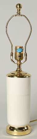 Column 19" Electric Lamp No Shade