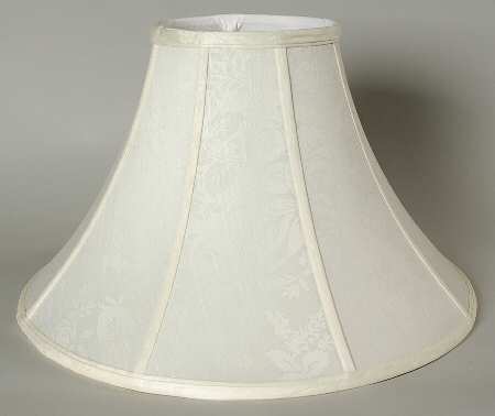 Damask Shade for 28" Electric Lamp