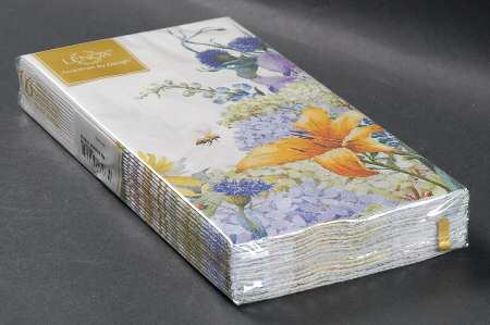 Floral Meadow Package of Paper Guest Towel Napkins