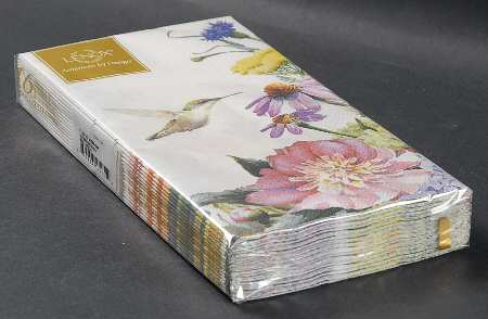 Floral Meadow Package of Paper Guest Towel Napkins