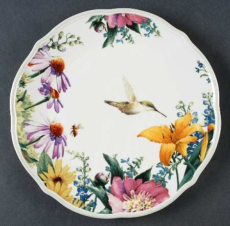Floral Meadow Accent Salad Plate