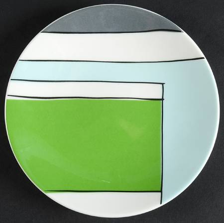 Block Party Tidbit Plate