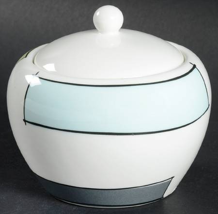 Block Party Sugar Bowl & Lid