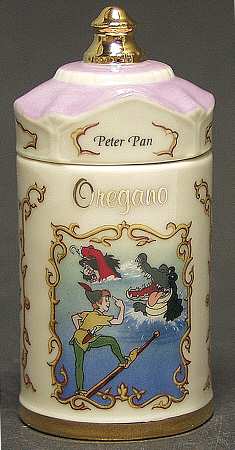 Walt Disney Spice Jar Collection Spice Jar Set Individual Jar & Lid