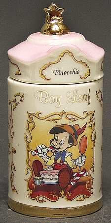 Walt Disney Spice Jar Collection Spice Jar Set Individual Jar & Lid