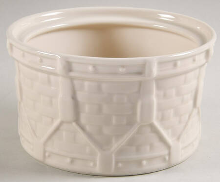 Woven Drum 4" Storage Crock No Lid