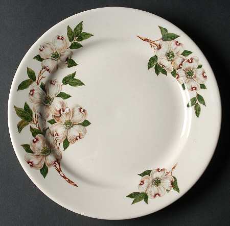 Dogwood (No Trim) Dinner Plate
