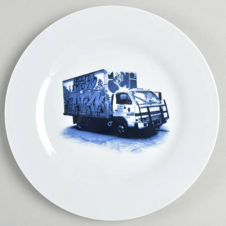 New York Delft Salad Plate