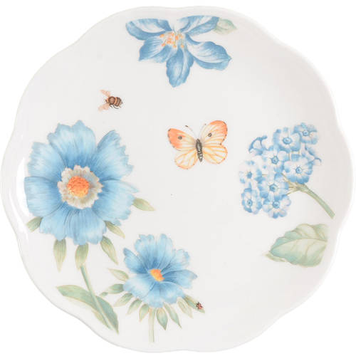 Butterfly Meadow Blue Salad/Dessert Plate