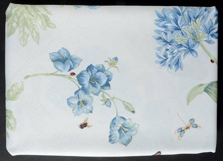 Butterfly Meadow Blue Rectangular Tablecloth 60" X 102"
