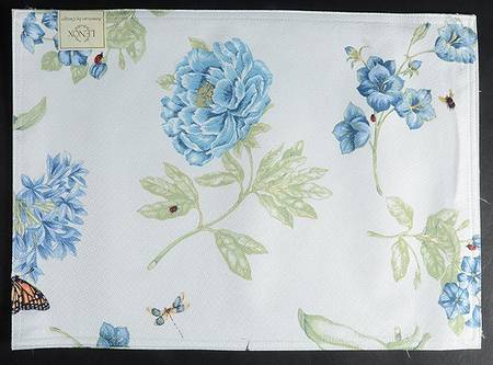 Butterfly Meadow Blue Placemat