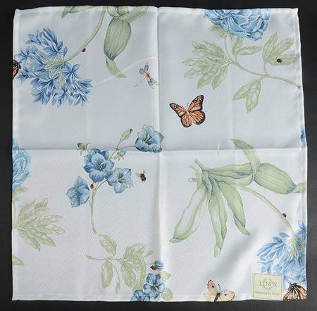 Butterfly Meadow Blue Cloth Napkin