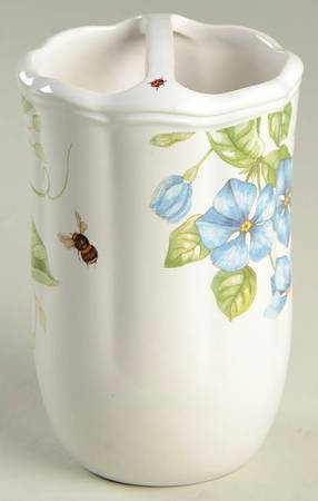 Butterfly Meadow Blue Toothbrush Holder