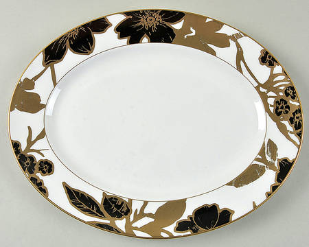 Minstrel Gold 13" Oval Serving Platter