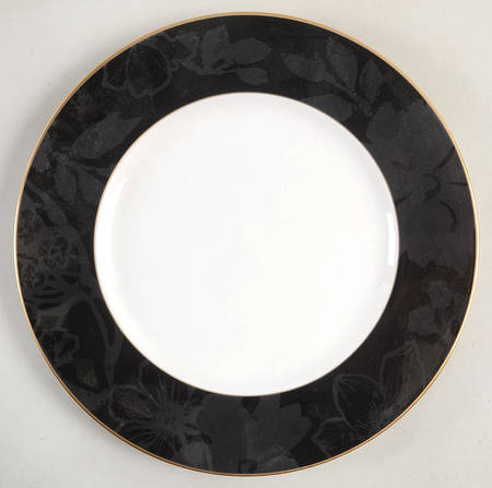 Minstrel Gold Accent Luncheon Plate