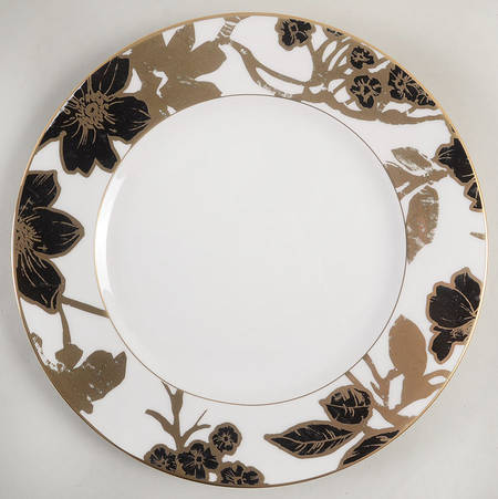Minstrel Gold Dinner Plate