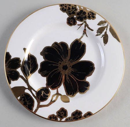 Minstrel Gold Salad Plate