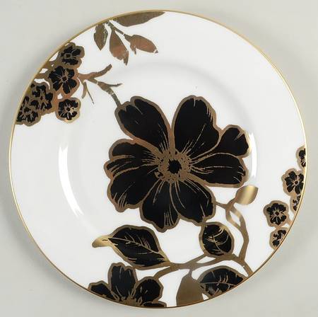 Minstrel Gold Salad Plate