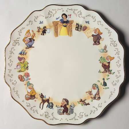 Snow White Cake Plate