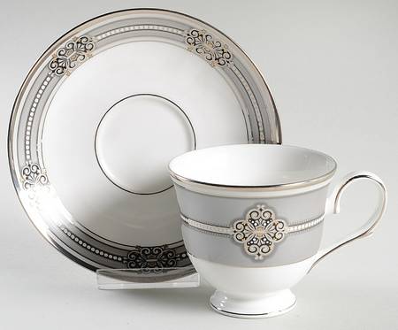 Ashcroft Footed Cup & Saucer Set