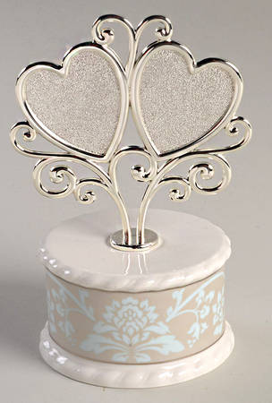 Westmore 2 Heart Cake Topper