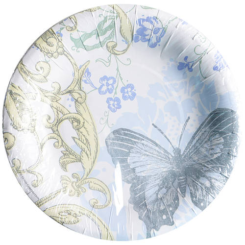 Collage (Pack of 8) Paper Luncheon Plate