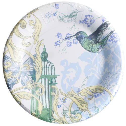 Collage Pack of 8 - Paper Dinner Plate