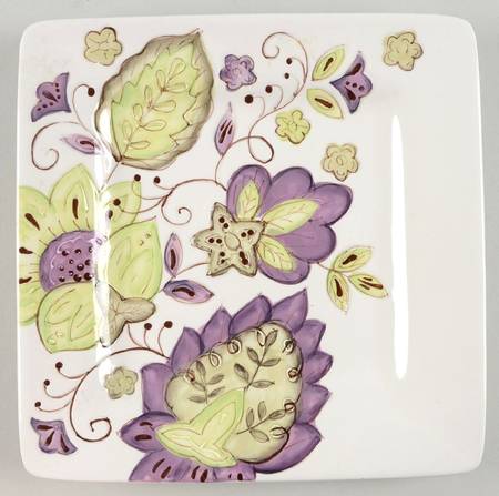 Moroccan Nights Square Salad Plate